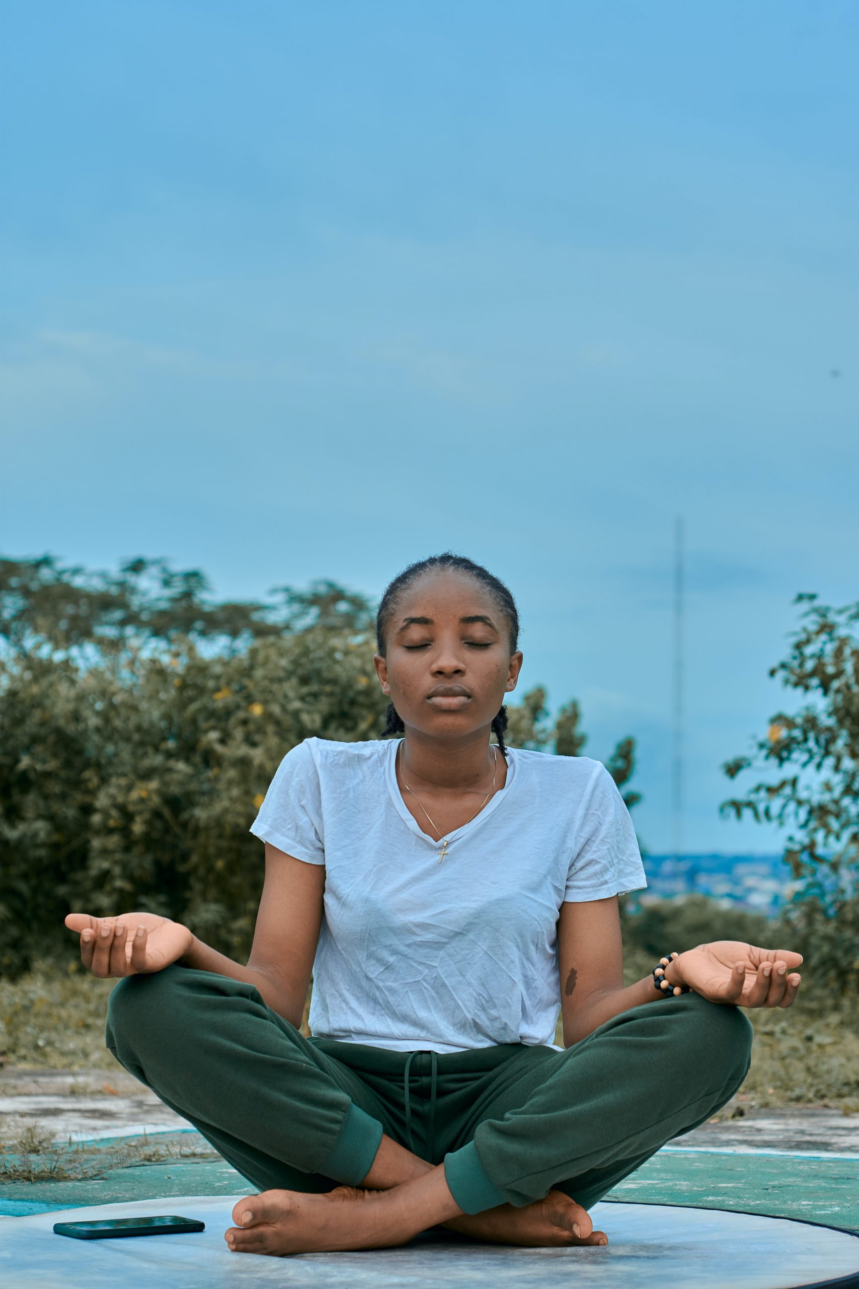 Woman Meditating
