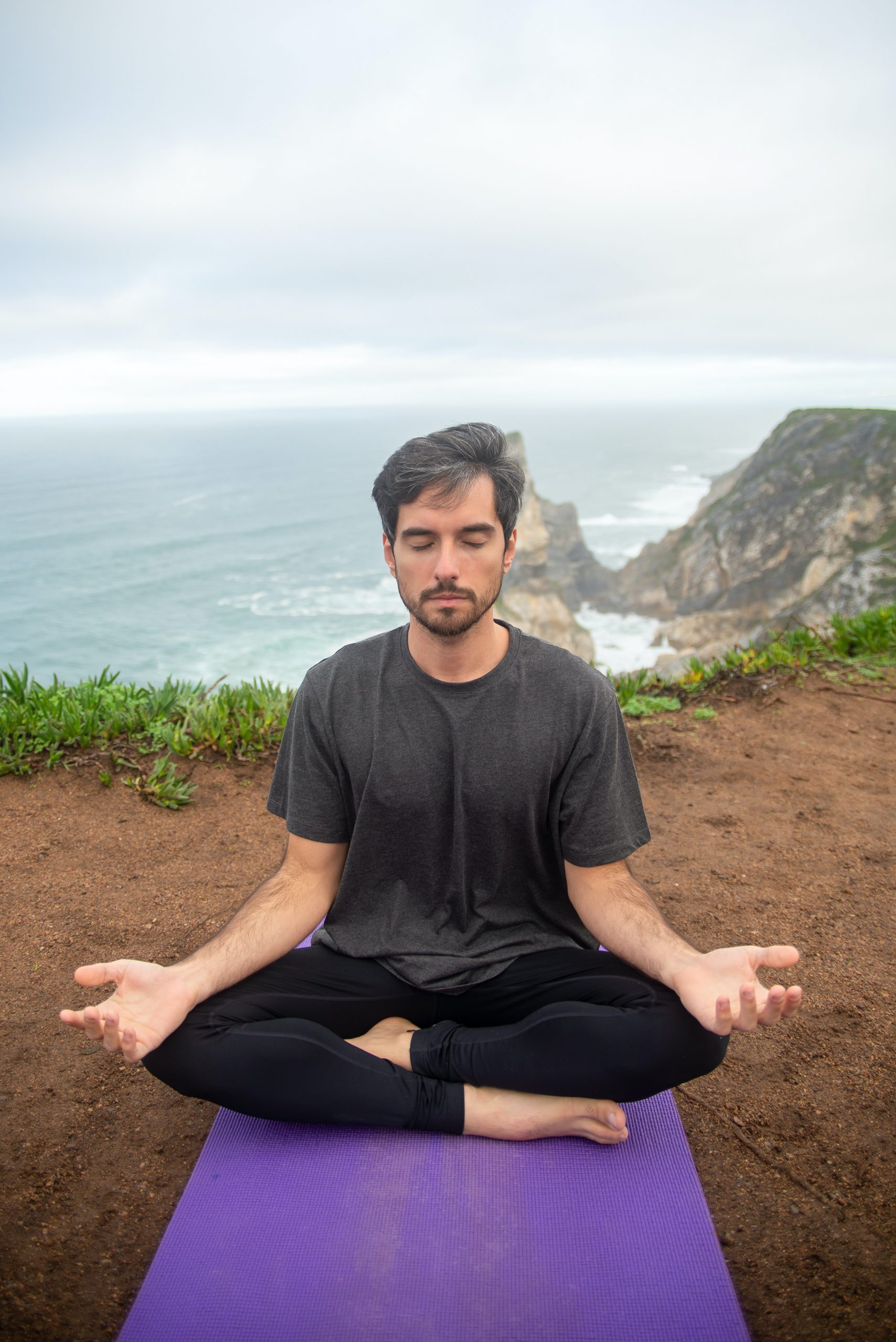 Man Meditating